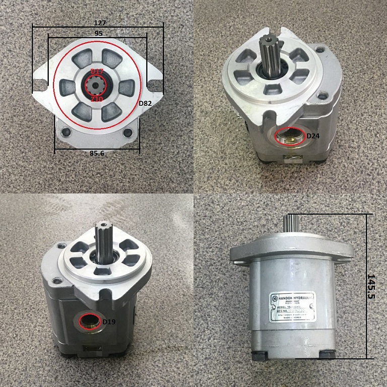 Насос управления L, HPV118