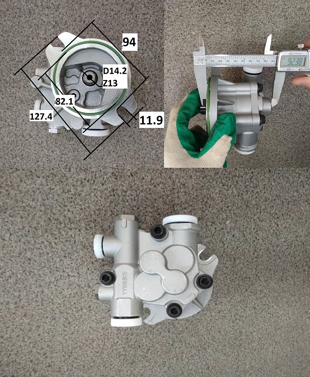 Насос управления, K3V112DP 