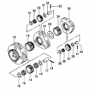 Рамы сателлитов бортового редуктора, ZX330-5G