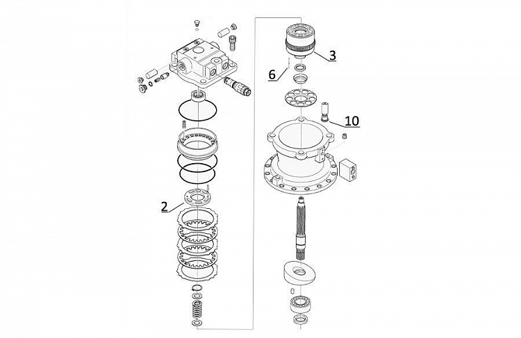 170303-00049B, Гидромотор