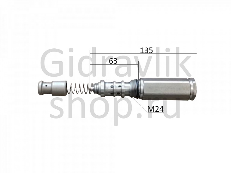 Клапан гидравлический, M24