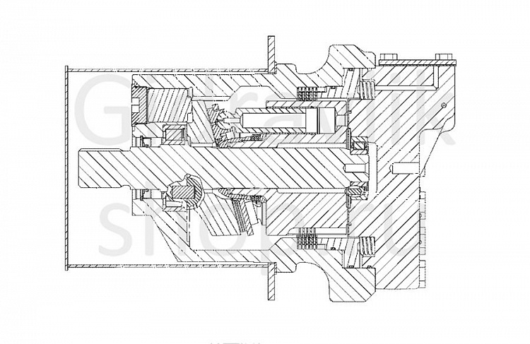 232-6180, Гидромотор