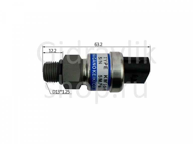 Сенсор давления, 5Mpa, KM15-P02, CASE