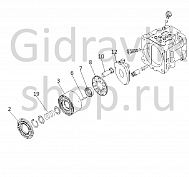 708-1S-00311, 708-1S-01140, Гидронасос PC27