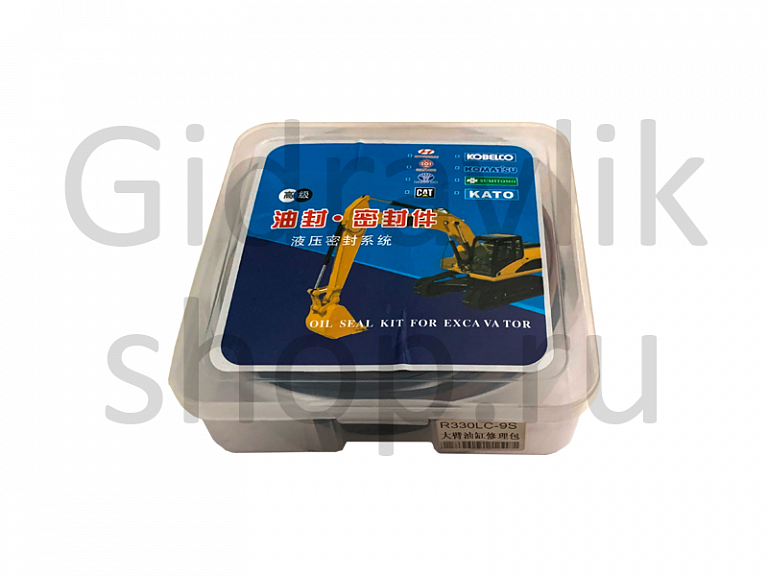 Рем. комплект гидроцилиндра стрелы (шток 105), Hyundai R330LC-9S