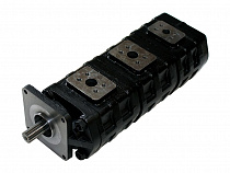 Насос шестеренный 3-х секционный