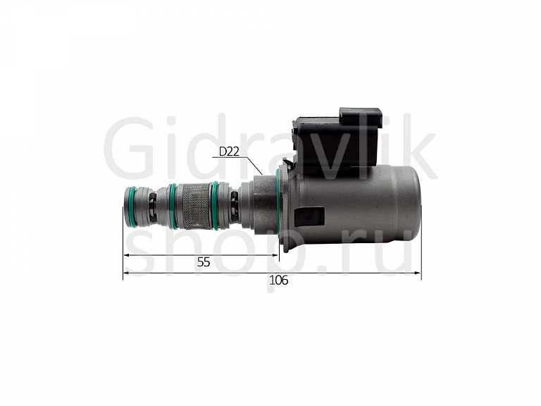 Клапан электромагнитный(соленоид), 20G-60-31481