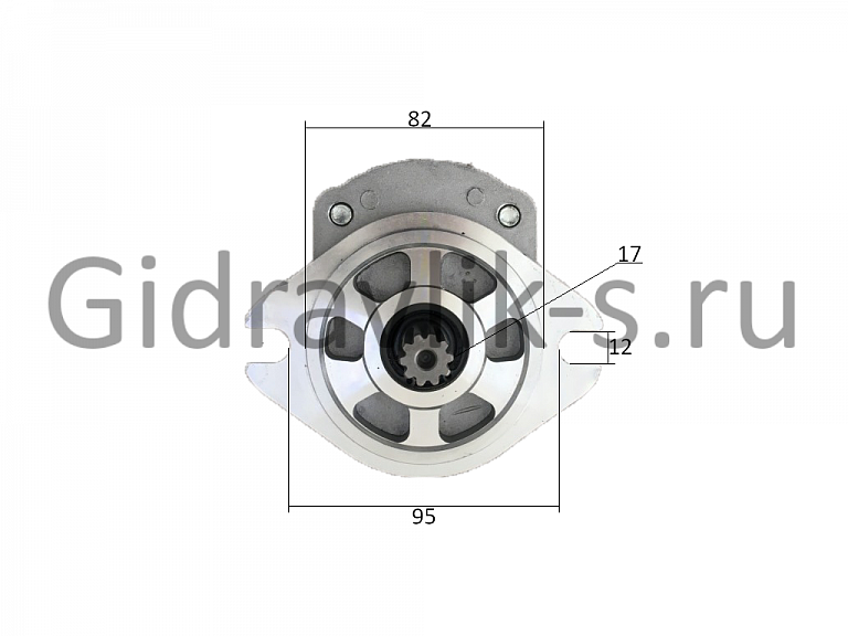 Насос шестеренный PTO, K5V80DT 