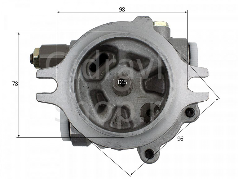 Насос управления, K5V80DTP