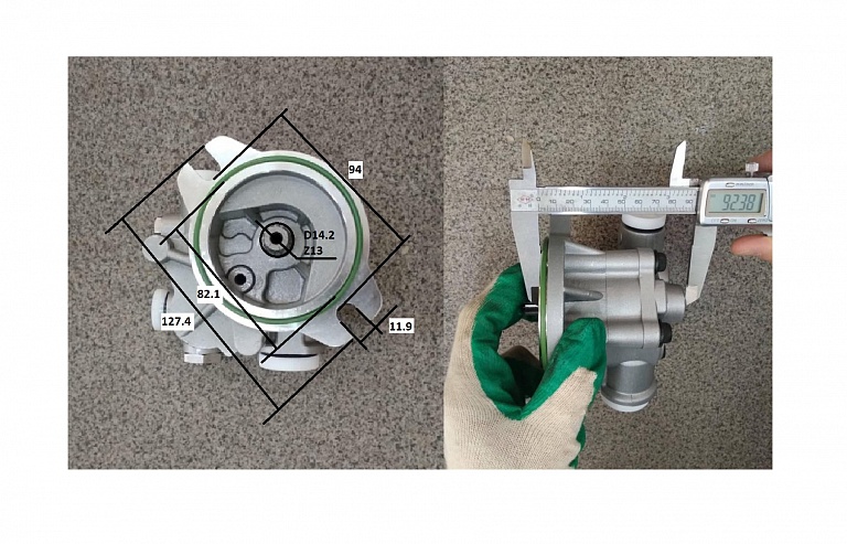 Насос управления, K3V112DP 