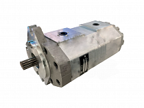 Насос шестеренный, 2-ух секционный, D22/Z13, D101, D150 