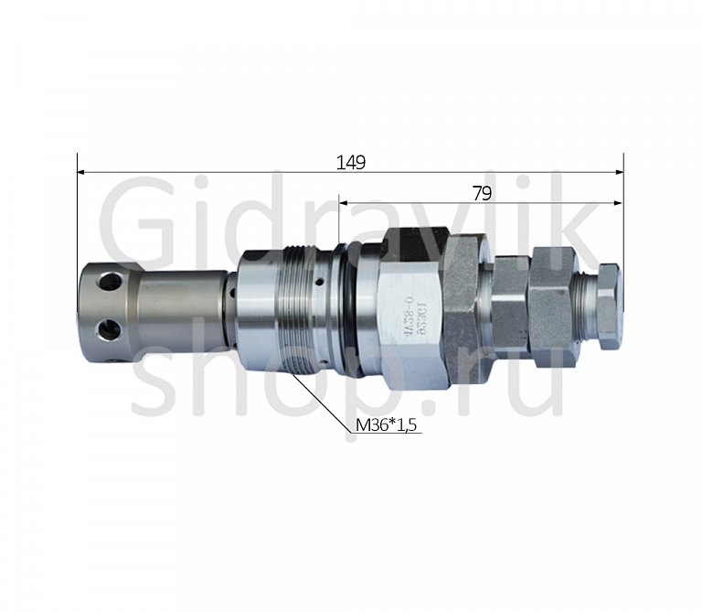 Клапан гидрораспределителя, EX400-3/ZX450/ZX460/ZX470, Volvo460/SK460-8