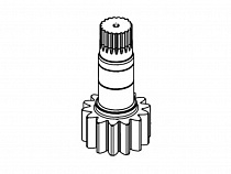 Вал поворотного редутора, Doosan DX420