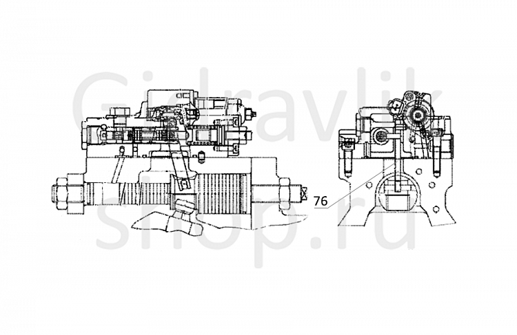 551-1135, Гидронасос