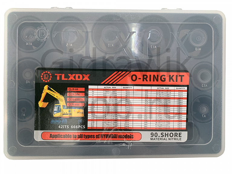 Набор уплотнительных колец, O-RING, HYUNDAI