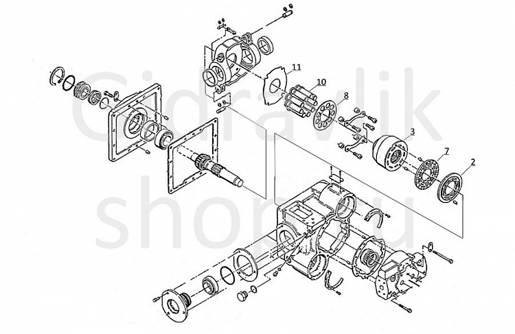 3321 / 3331-006, Гидронасос