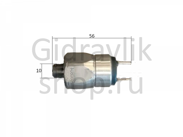 Сенсор давления, 2х контактный, M10, 6 bar, Hyundai R1400W-7