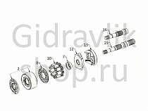 708-2L-00200, Гидронасос PC210