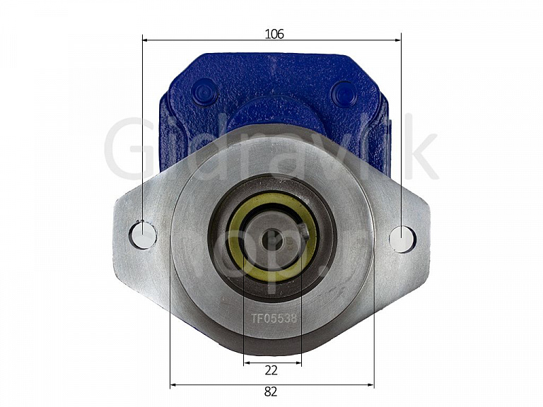 Насос шестеренный, P124A082DUZA07-30
