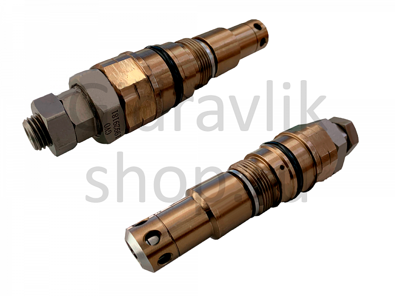 Клапан гидрораспределителя главный перепускной, M27*1.5, L135, XJBN-00653, KMX15RA, XCG330LC-8, SK230-6
