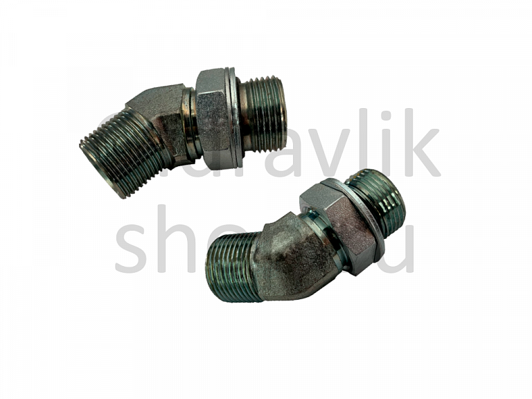 Фитинг 45, M26*1.75, M26*1.75 (с гайкой)